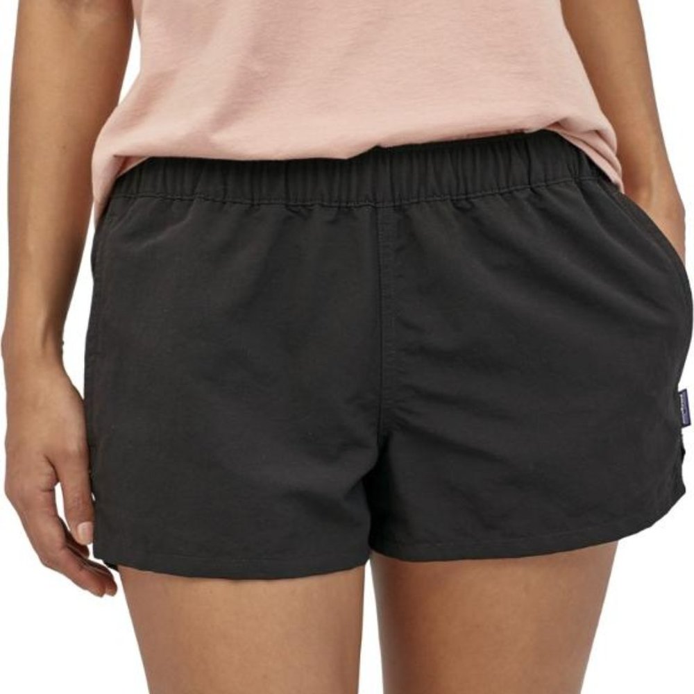 Patagonia Women's Barely Baggies 2 1/2"  - Black Size XL NWT